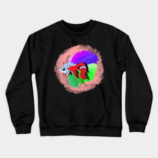 Beautiful Betta Fish Crewneck Sweatshirt